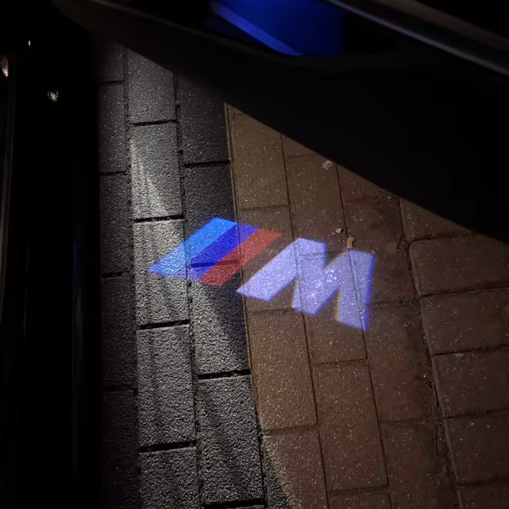 BMW LED Door Projectors — M Logo or BMW Roundel | Plug & Play, No Coding Required