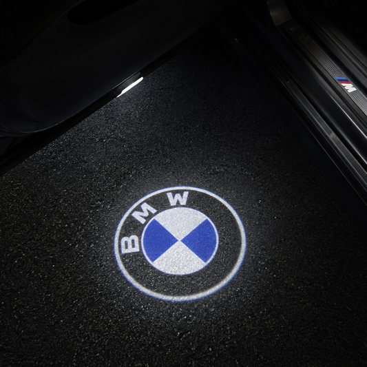 BMW LED Door Projectors — M Logo or BMW Roundel | Plug & Play, No Coding Required