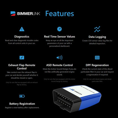 BimmerCode OBD2 Adapter — Setup Guide Included